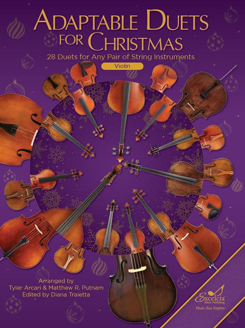 Book cover: "Adaptive Duets for Christmas"