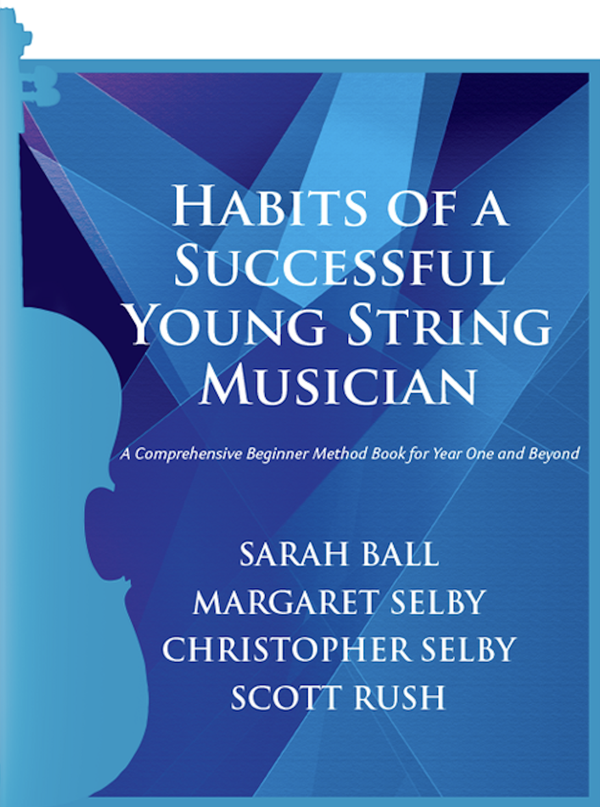 blue cover of Young Strings book 1