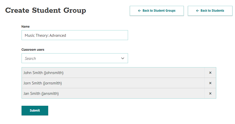 student groups