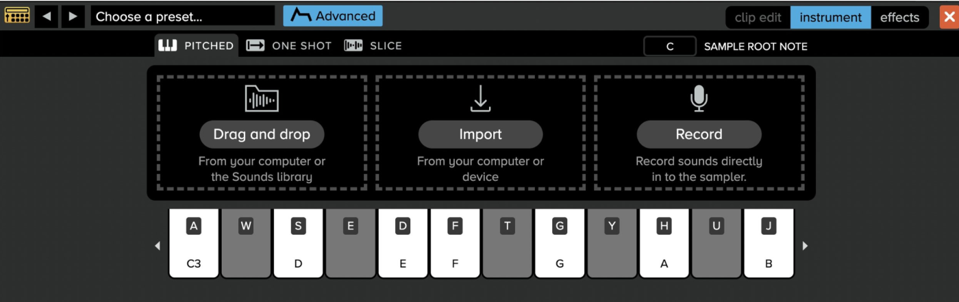 YuStudio Sampler tool