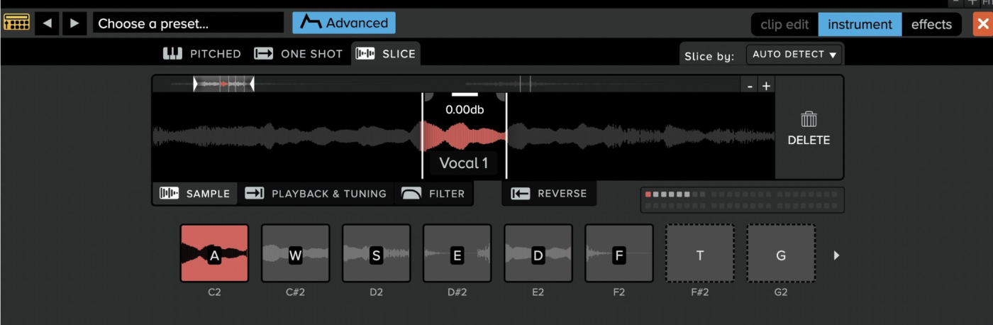 YuStudio Sampler tool picture
