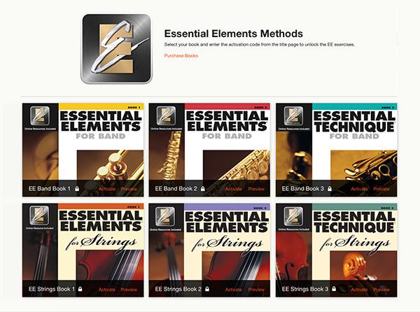 Essential Elements Method Books