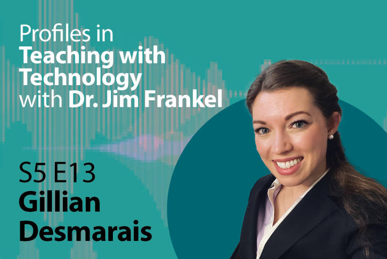 Gillian Desmarais Podcasting episode image