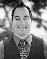 Scott Browning headshot, black & white